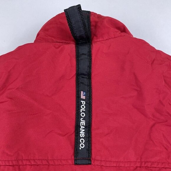 Ralph Lauren Polo Jeans Co Jacket Men’s M Nylon Shell Fleece Lined Winter Coat - Picture 12 of 12